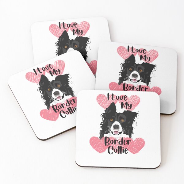 Item preview, I Love My Border Collie Heart Gifts designed and sold by Willyboy16.