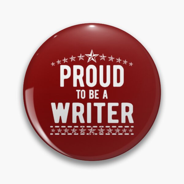 Item preview, Proud To Be A Writer designed and sold by S Cube Design.