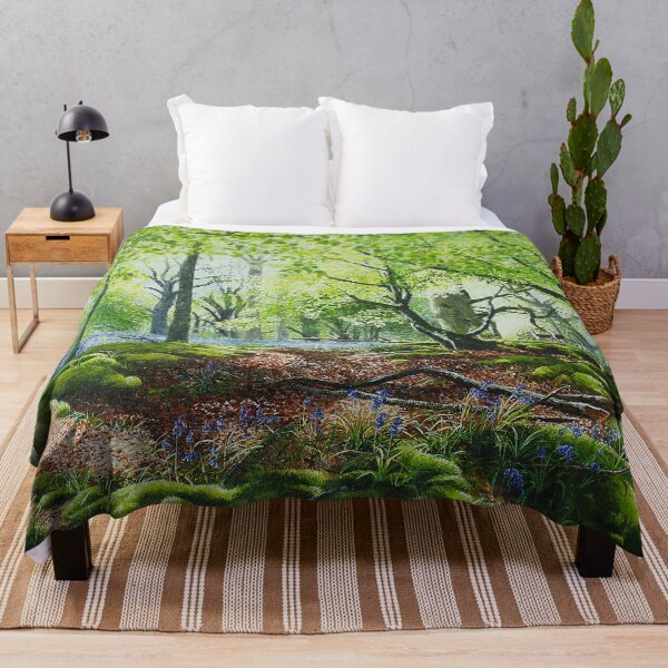 Item preview, Un vistazo al bosque azul designed and sold by Paula Oakley.