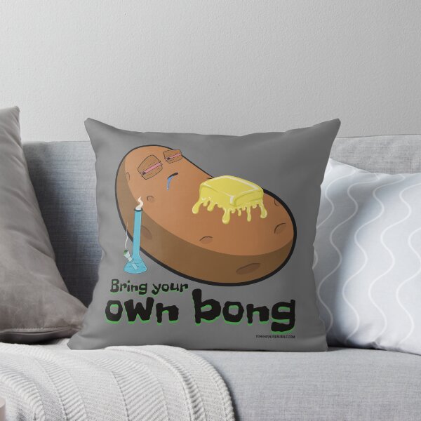 Item preview, Stoned baked potato cartoon-Bring your own bong  designed and sold by YomeHayin.