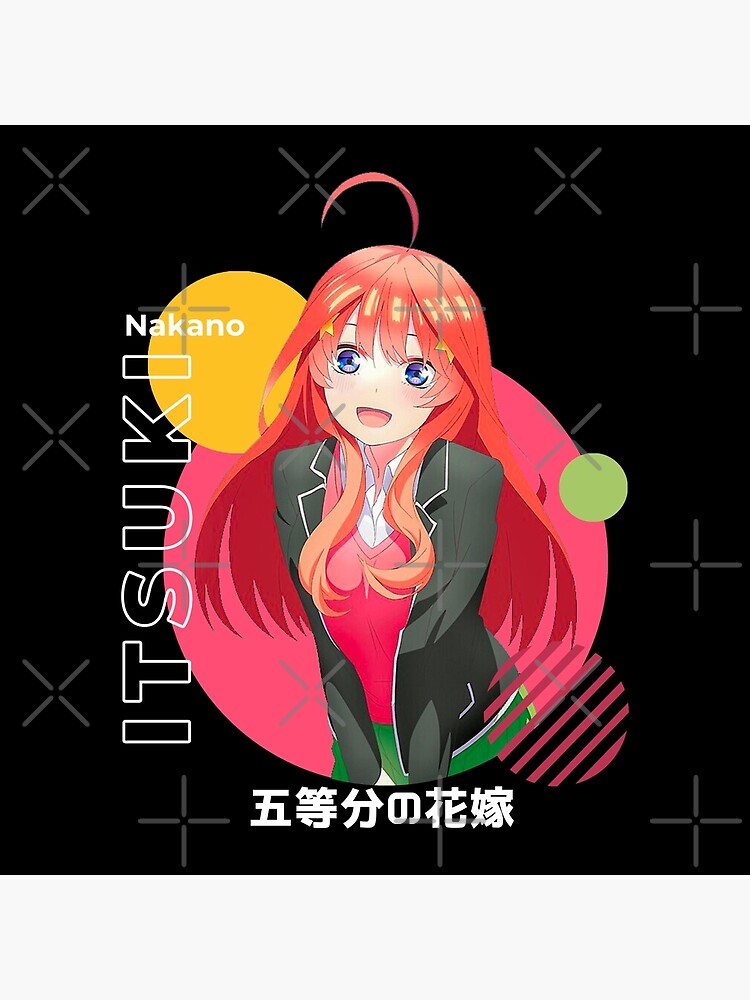 Itsuki nakano - 5 toubun no hanayome Sticker for Sale by ice-man7