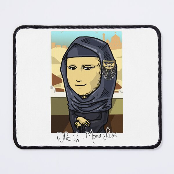 Item preview, What if...Mona Lisa is an Arab designed and sold by scribblelife.
