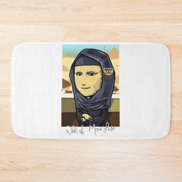 Item preview, What if...Mona Lisa is an Arab designed and sold by scribblelife.