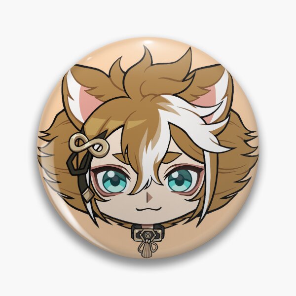 Artikelvorschau, Genshin Chibis - Gorou entworfen und verkauft von galaxiiacharlie.
