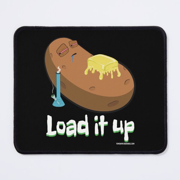 Item preview, Stoned baked potato cartoon-Load it up designed and sold by YomeHayin.