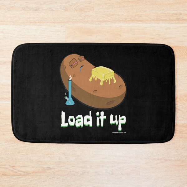 Item preview, Stoned baked potato cartoon-Load it up designed and sold by YomeHayin.