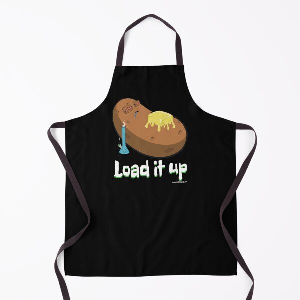Item preview, Stoned baked potato cartoon-Load it up designed and sold by YomeHayin.