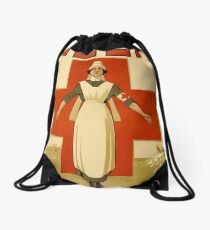 Nurse WWII Drawstring Bag