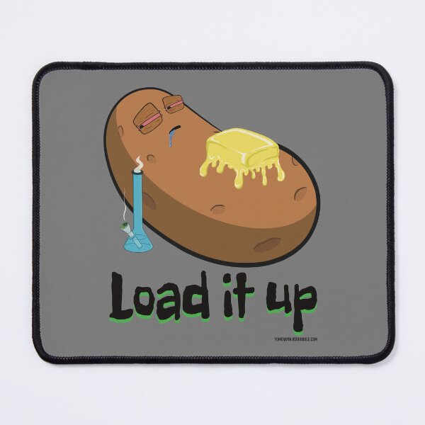 Item preview, Stoned baked potato cartoon-Load it up designed and sold by YomeHayin.