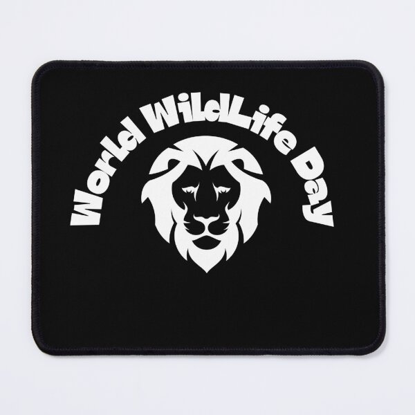 Item preview, World WildLife Day Lion designed and sold by RelaxTimeYogaa.