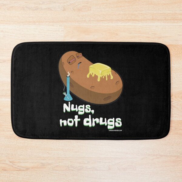 Item preview, Stoned baked potato cartoon-NUGS not drugs designed and sold by YomeHayin.