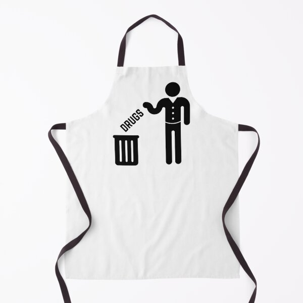 Item preview, Drugs To The Dustbin! (Black) designed and sold by MrFaulbaum.