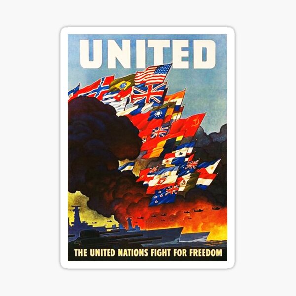 Artikel-Vorschau von United WWII, designt und verkauft von ZuluHistoryTees.