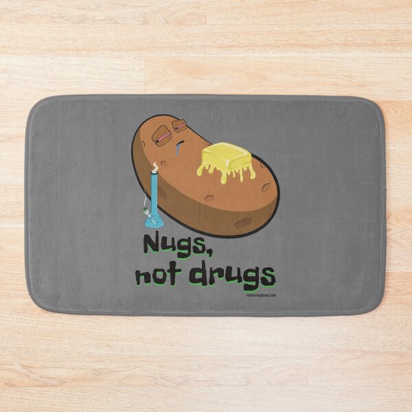 Item preview, Stoned baked potato cartoon-NUGS not drugs designed and sold by YomeHayin.