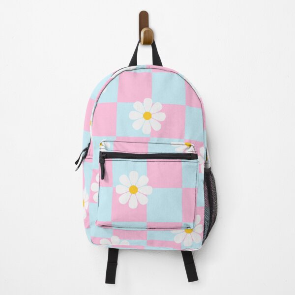 Item preview, Daisy, pastel pink and blue Pattern designed and sold by Colorful-Inspo.