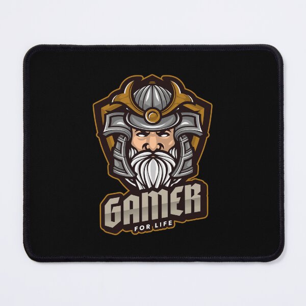 Item preview, Gamer for Life with Samurai Face designed and sold by PRIVARSHU.