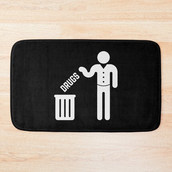 Item preview, Drugs To The Dustbin! (White) designed and sold by MrFaulbaum.