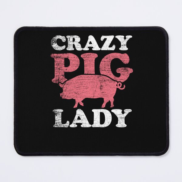 Item preview, Farm Farmer Animal Crazy Pig Lady Pig Hoodie designed and sold by BrachtSchme.