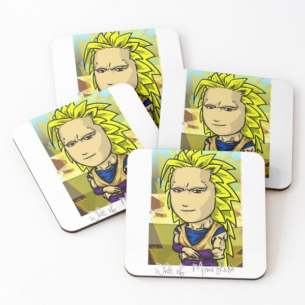 Aperçu de l'œuvre Et si... Mona Lisa était un Super Saiyan 3 créée et vendue par scribblelife.