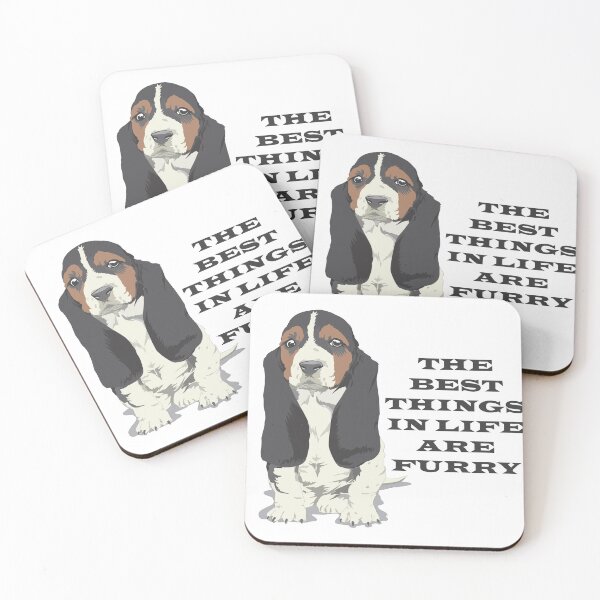Item preview, The Best Things in Life Are Furry (Dog) designed and sold by xorbah.