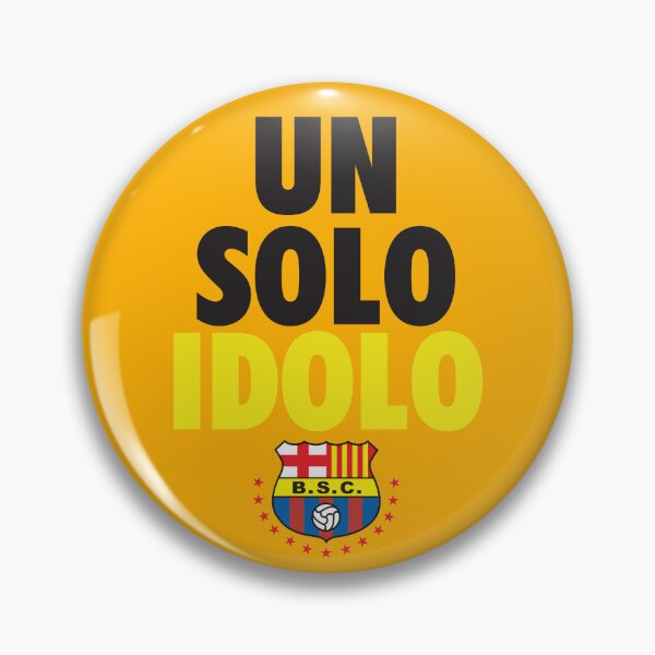 Item preview, Un Solo Idolo, BSC, Barcelona campeon del futbol ecuatoriano designed and sold by Cheeky Companions.