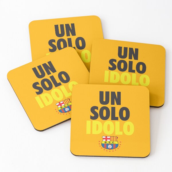 Item preview, Un Solo Idolo, BSC, Barcelona campeon del futbol ecuatoriano designed and sold by Cheeky Companions.