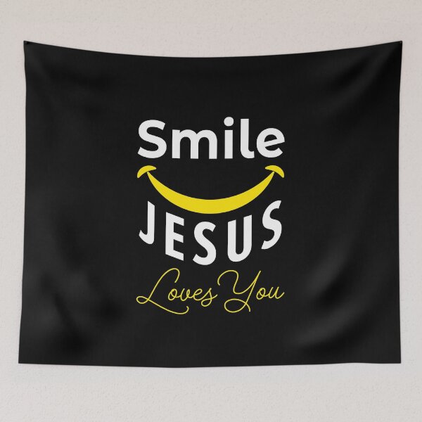 Item preview, Smile Jesus Loves You designed and sold by Odianume.