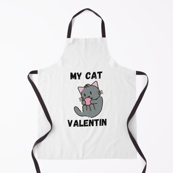 Item preview, My Cat is my Valentine Essential T-Shirt designed and sold by youssef lanibi.