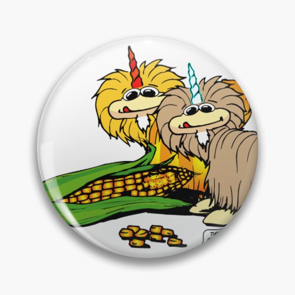 Artikelvorschau, Moon-a-Tauren, die Corn Clamkin Cartoon essen entworfen und verkauft von Bruce Ingrassia.