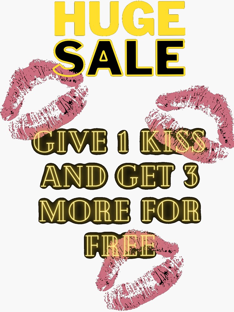 SxC, Sudden Kiss,  Sticker for Sale by XxedgehogxX