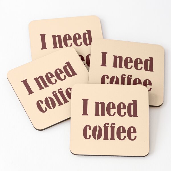 Item preview, I need coffee designed and sold by ProfiTrollka.