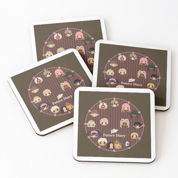 Item preview, Mirai Nikki characters designed and sold by ArtAndDesignA.