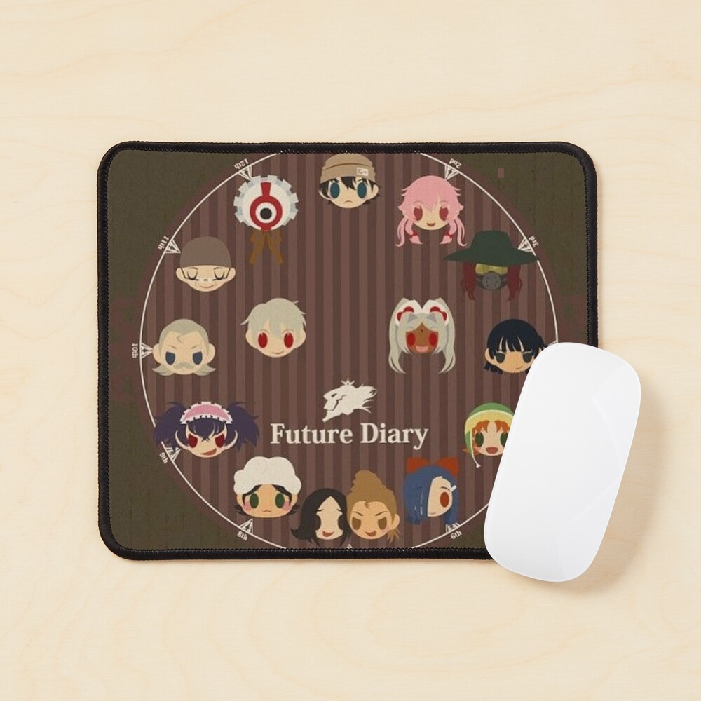 Buy A Wide Variety of Future Diary Mirai Nikki Characters Desk & Mouse Pad  Table Play Mat (Group Photo 3) Online at desertcartINDIA