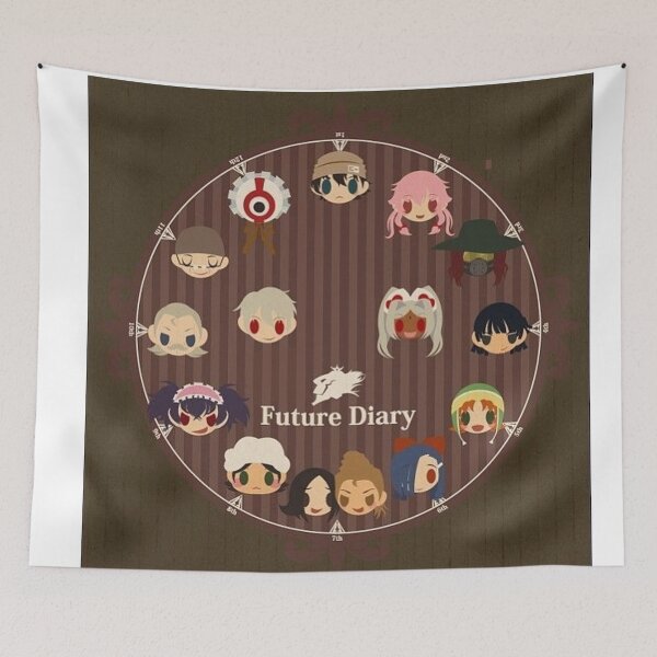 Item preview, Mirai Nikki characters designed and sold by ArtAndDesignA.