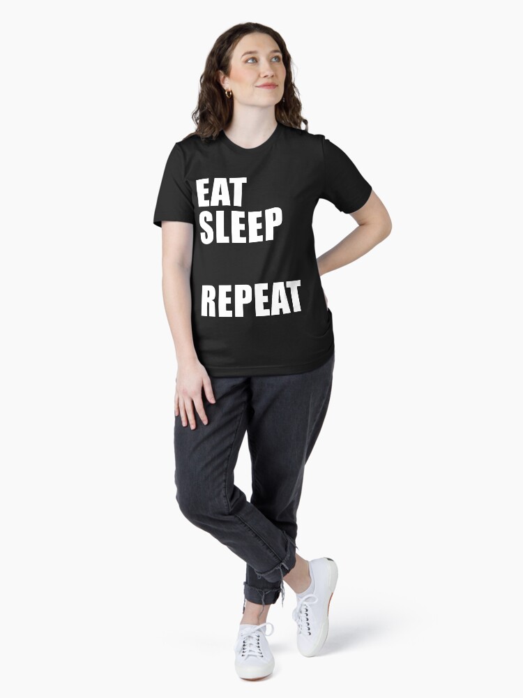 Funny Eat Sleep Play Repeat T-Shirt Player Gift Love Tee Funny Eat Sleep Play Repeat T-Shirt Player Gift Love Tee