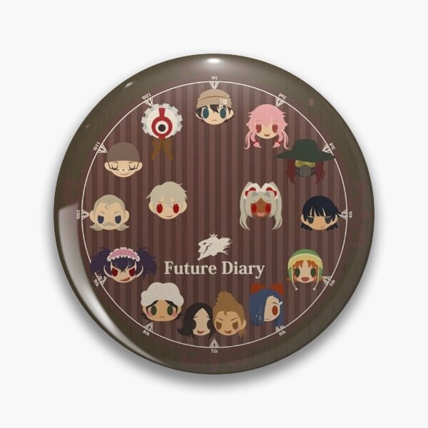 Item preview, Mirai Nikki characters designed and sold by ArtAndDesignA.