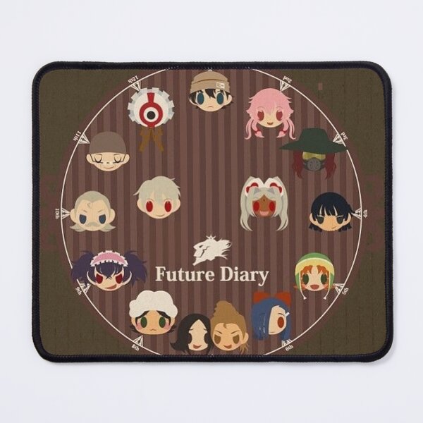 Item preview, Mirai Nikki characters designed and sold by ArtAndDesignA.