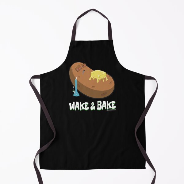 Item preview, Stoned baked potato cartoon-wake and bake designed and sold by YomeHayin.