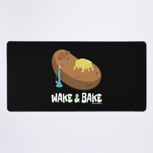 Item preview, Stoned baked potato cartoon-wake and bake designed and sold by YomeHayin.