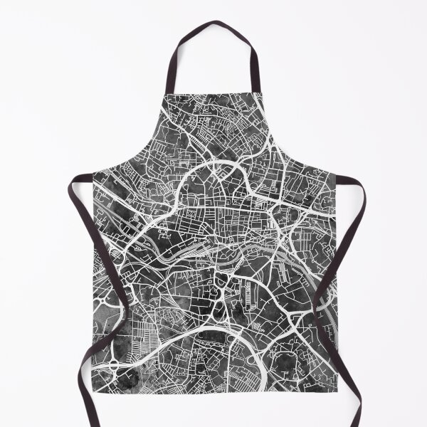 Item preview, Leeds England Street Map designed and sold by ArtPrints.