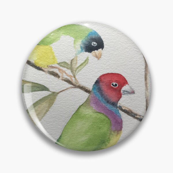 Item preview, Rainbow Finch # 1 designed and sold by Martha MacKinnon.