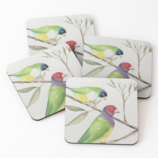 Item preview, Rainbow Finch # 1 designed and sold by Martha MacKinnon.