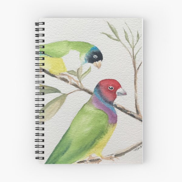 Item preview, Rainbow Finch # 1 designed and sold by Martha MacKinnon.