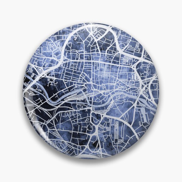 Artikelvorschau, Leeds England Street Map entworfen und verkauft von ArtPrints.