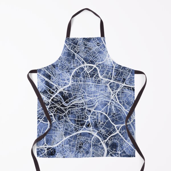 Item preview, Leeds England Street Map designed and sold by ArtPrints.