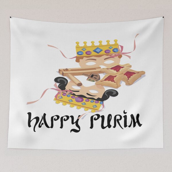Artikelvorschau, Feiern Sie Purim - Happy Purim Festival entworfen und verkauft von davidmurtagh.