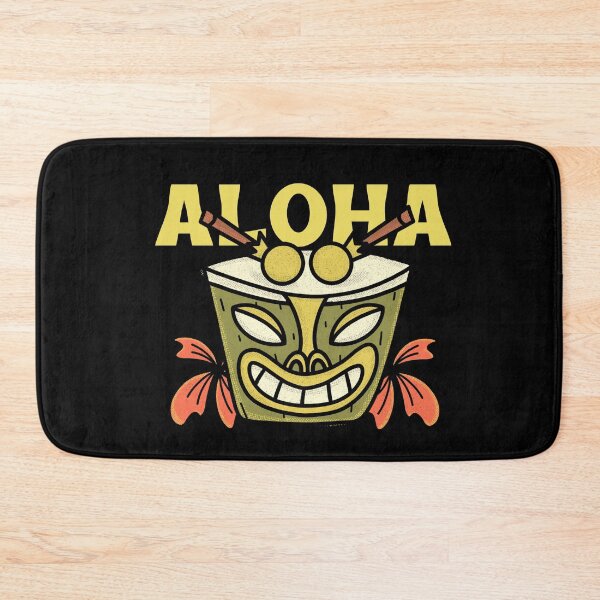 Item preview, Musician Aloha Style Surfer Tiki designed and sold by Twix ⭐⭐⭐⭐⭐.