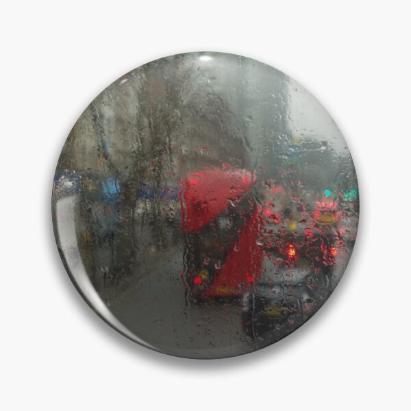 Item preview, Red London bus in the rain designed and sold by Richmondie.
