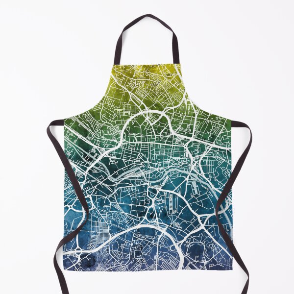 Item preview, Leeds England Street Map designed and sold by ArtPrints.