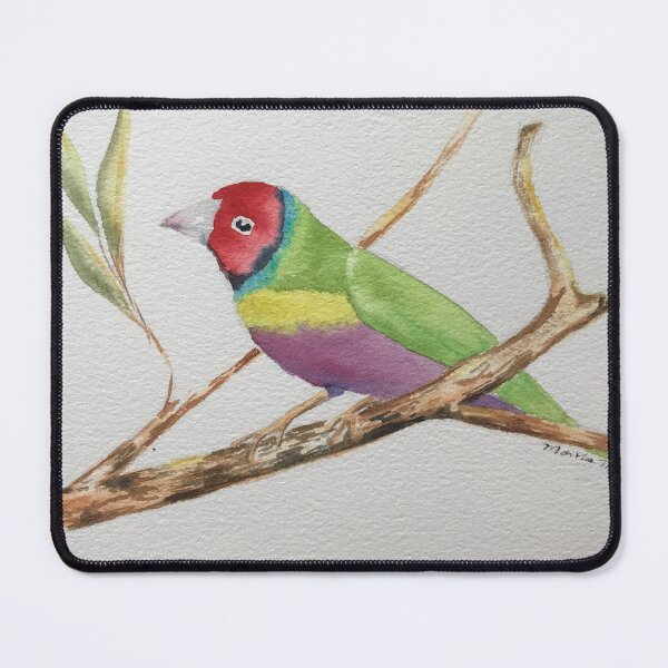 Item preview, Rainbow Finch #2 designed and sold by Martha MacKinnon.